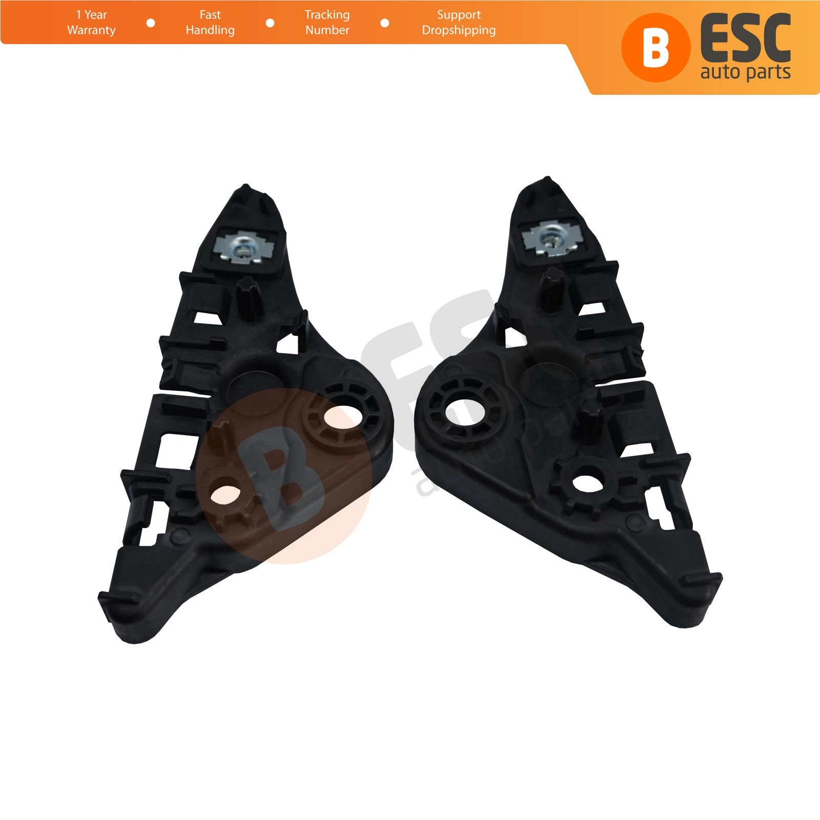 ESC Auto Parts ESP685 Bumper Connection Bracket Set Front 620940009R for Renault Fluence Samsung SM3 Fast Shipment Free Shipment