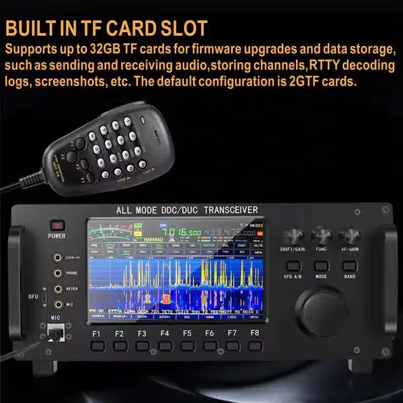 RS-998 100 Вт всережимный полнодиапазонный трансивер SDR SSB/USB/LSB/CW/AM/FM Производитель мобильных CB-радио рации