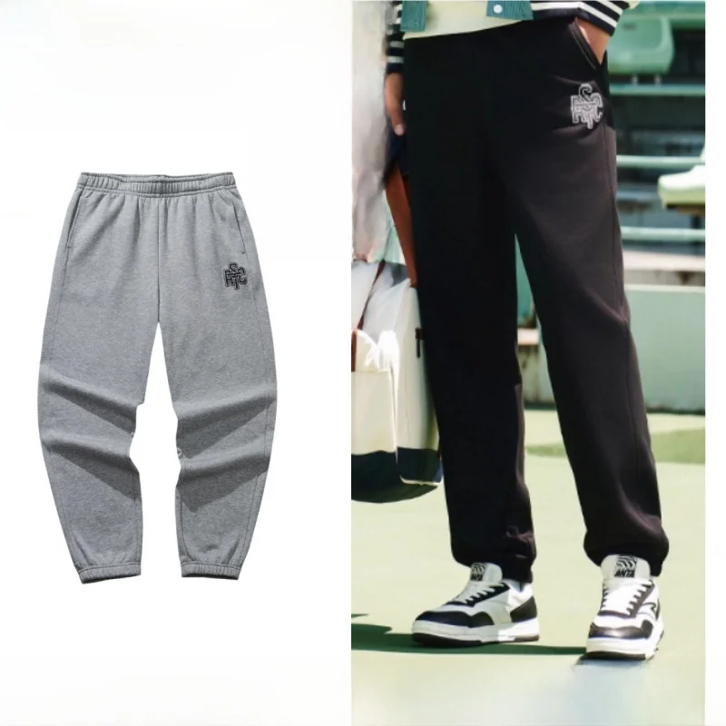 men's-fce-lined-loose-fit-embroidered-casual-sports-pants-breathable-qui-dry-anti-static-windproof-ultra-light