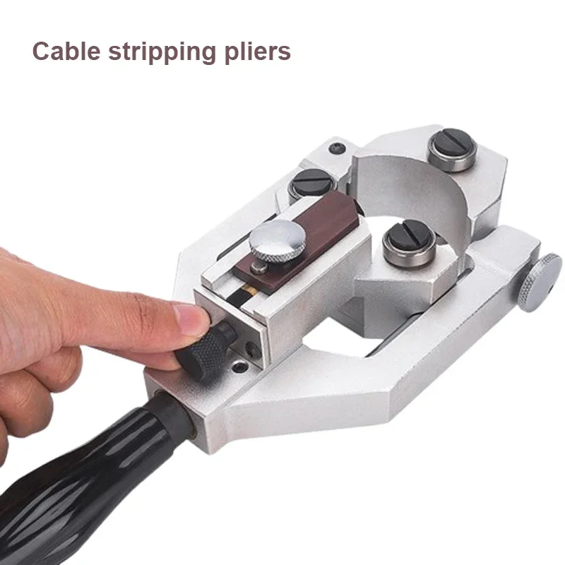 Wire Stripping Machine 25-65mm Household Manual Wire Stripp For Copper Wire Peeling Plier Cable Insulation Layer Hand Tool