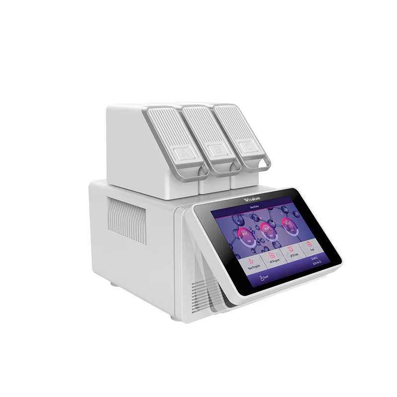 

Three in One Real-Time QPCR System with High-Efficiency Thermal Cycler