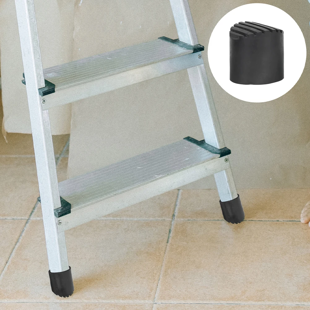 

Non slip Ladder Feet Pads Heavy Duty Stability Replacement Parts Accessories Rubber Material Safe Durable Anti Skid Construction