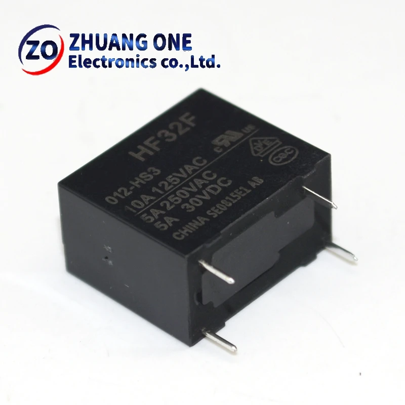 5 Stück Relais JZC-33F – HF32F-G-012-HS – 10A  Produktbild-Vorschau 3