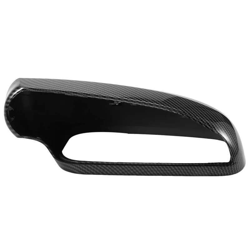 

2X Side Rearview Mirror Cover Rear View Mirror Shell for-VW Jetta MK4 Bora Golf P at B5 Copertura Dello Carbon Fiber