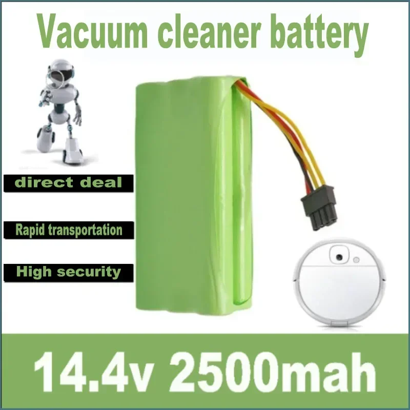 14.4V 2500mAh Ni-MH 14.4 V 3500mAh AA NiMH Battery For Ecovacs Deebot Deepoo X600 ZN605 ZN606 ZN609 and Robot Sweeping