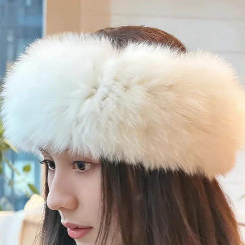 

Меховые шапки для женщин, осенне-зимние теплые пустые шапки в корейском стиле, однотонные лестные монгольские шапки, утолщенные зимние подарки