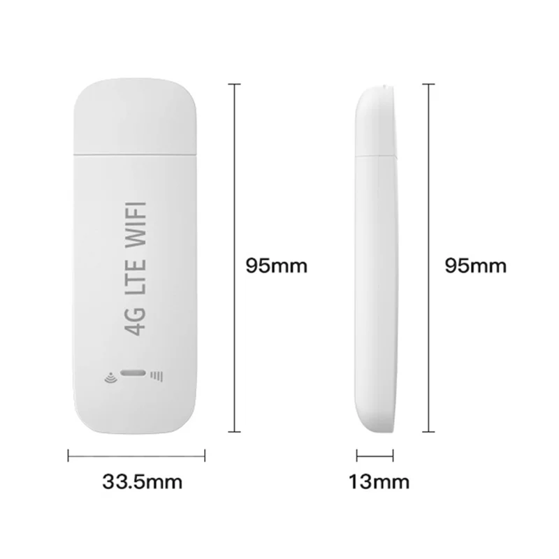 4G Wireless Router Repeater High Speed 150Mbps Wireless WiFi Adapter with Antennas 2.4GHz Modem Dongle WiFi Router