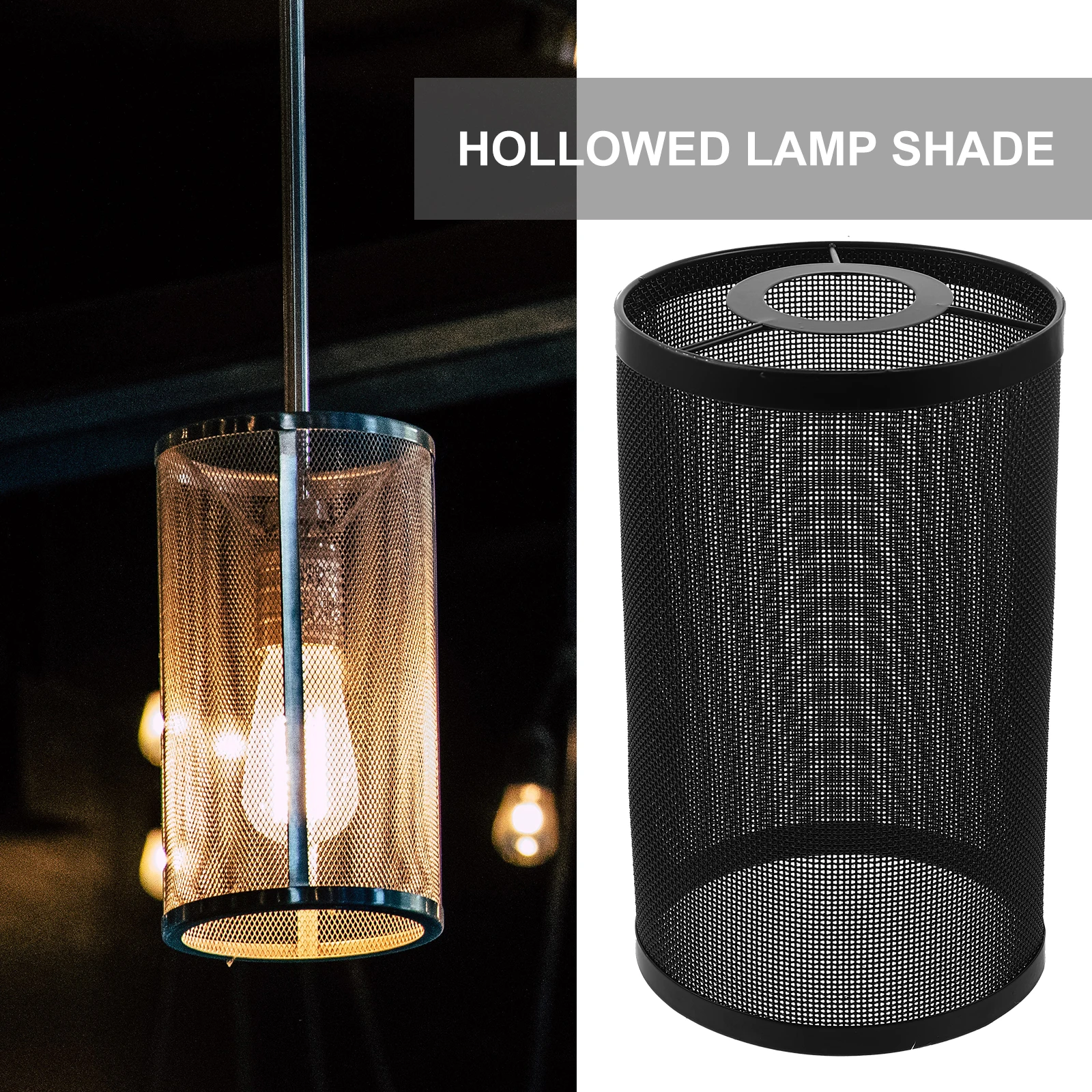 

Exquisite Iron Lamp Shade Vintage Hollow Out Unique Replacement For Table Floor Lamps Modern Rustic Drum Style Soft Lighting