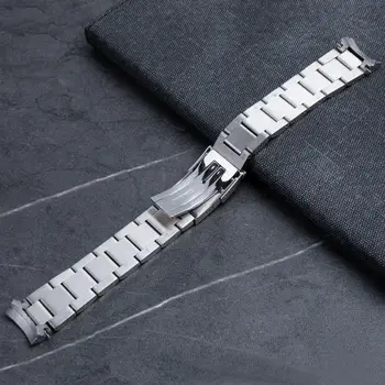 優質不鏽鋼錶帶 19/20/22mm 適用於浪琴 Conquest HydroConquest L3.641 L3.781 L3.841 折疊扣 10 最佳銷售 水力征服 - №8