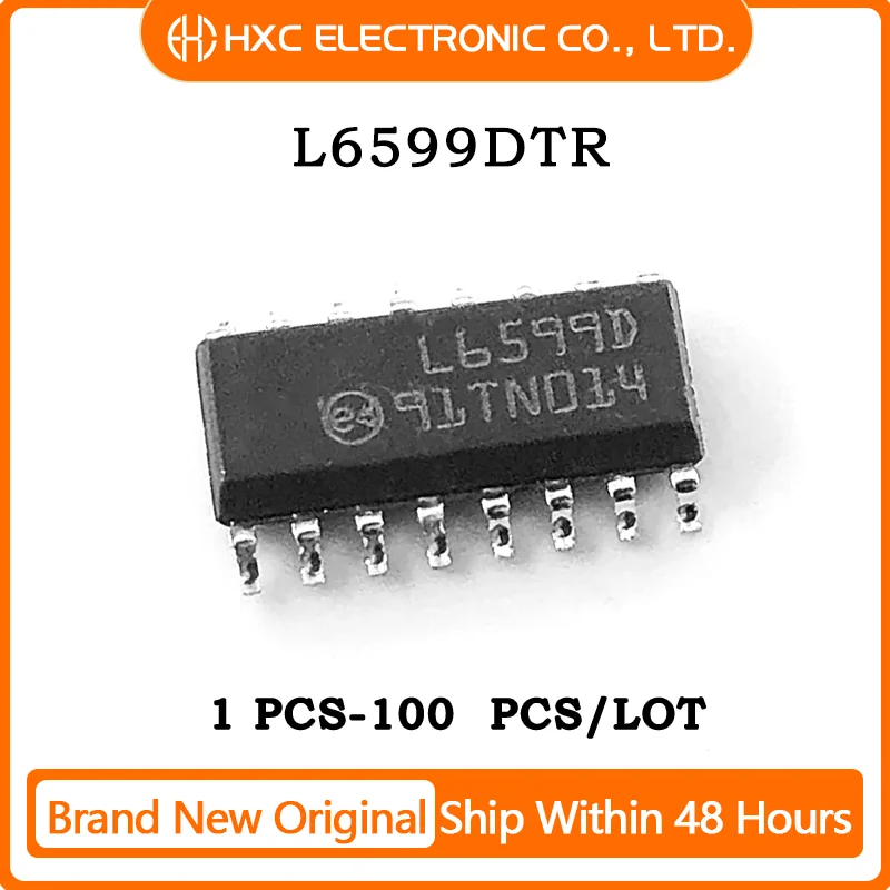 

5/10/50/100PCS 100% New L6599DTR L6599D L6599 SOP-16 Chip