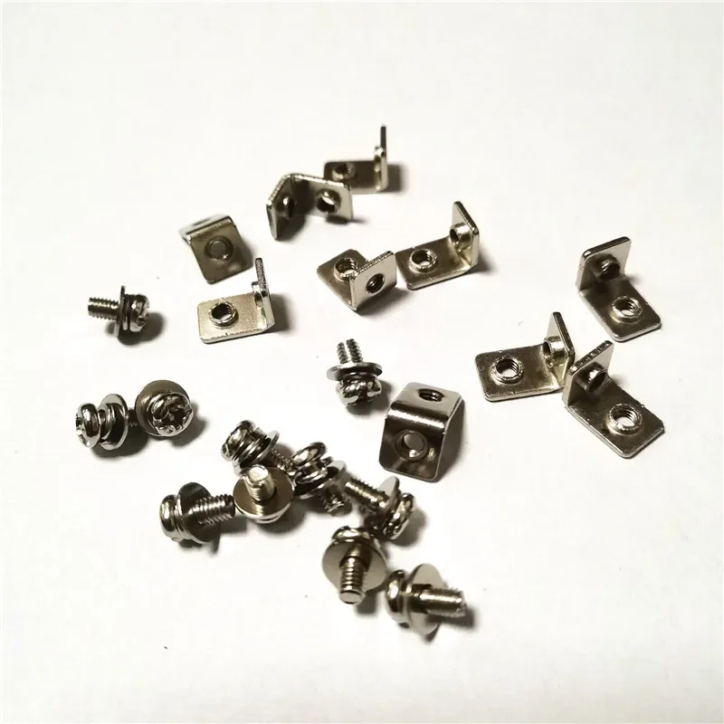 90 degree right angle fixing frame welding terminal M3 PCB wiring bracket
