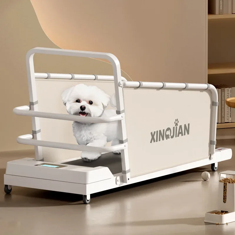 Dog Treadmill Canine Cat Treadmill Bichon Teddy Corgi Pet Treadmill Small and Medium Dog Walker