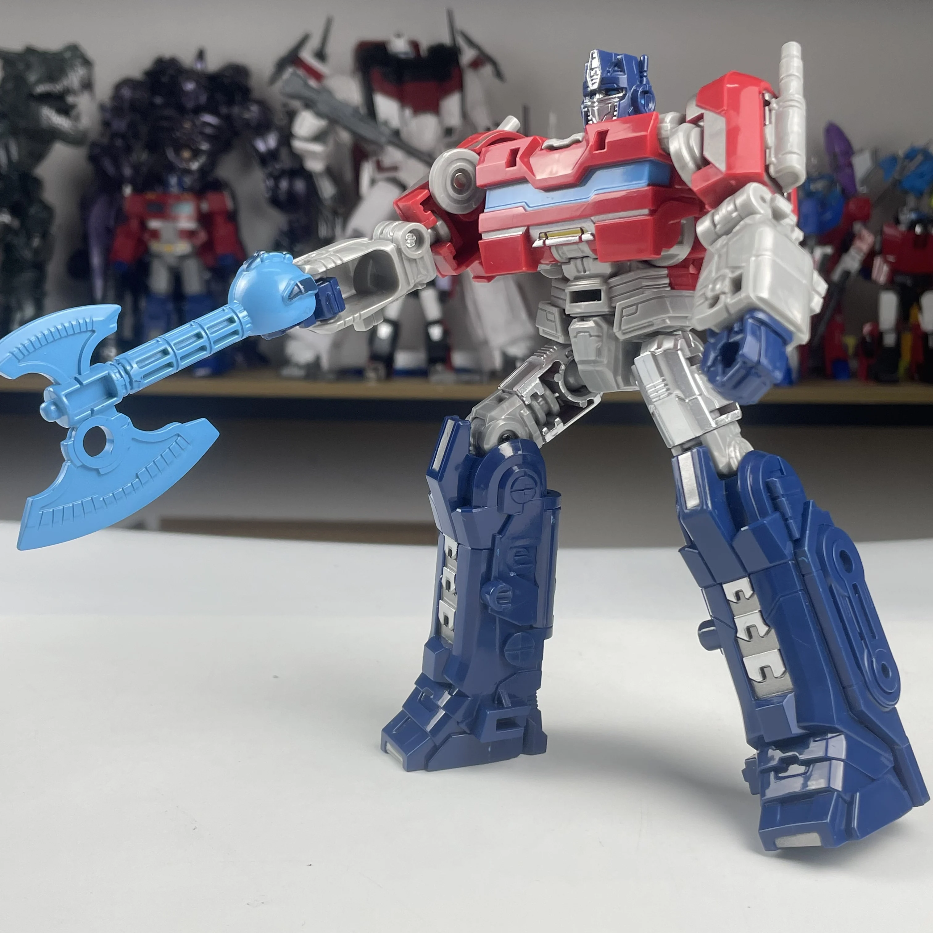 JK10 19CM transformación OP Commander modelo de tercera forma figura de acción colección de robots regalo caja Original