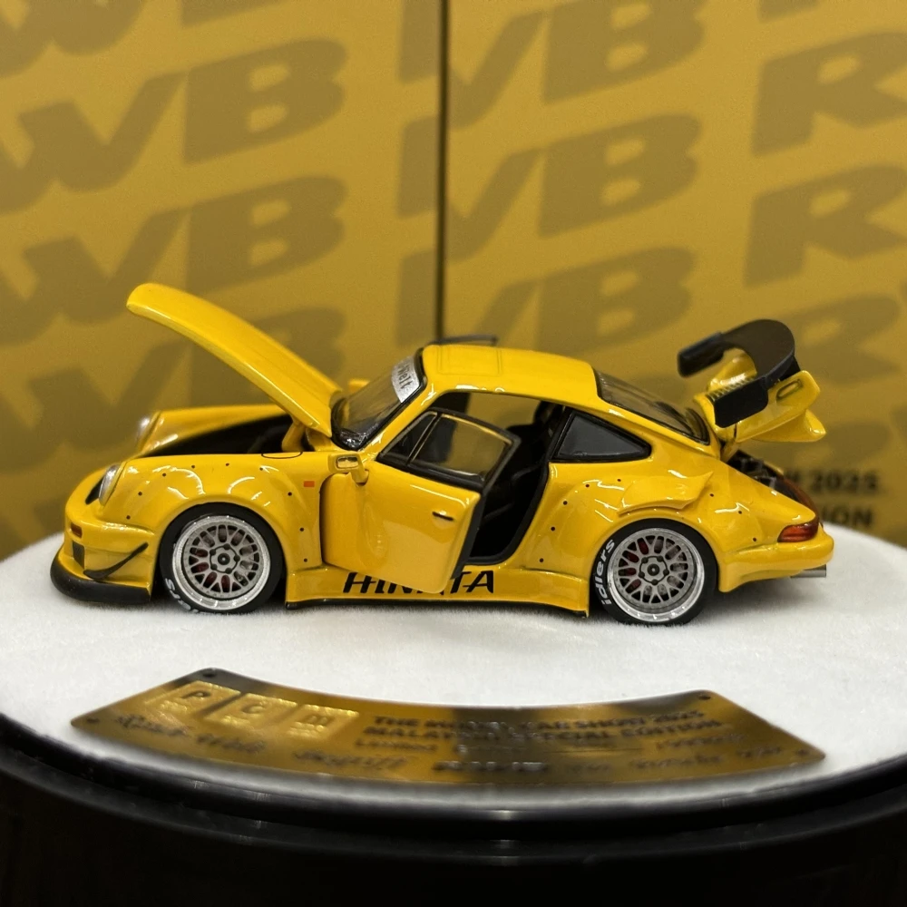 PGM 1:64 RWB930 Malasia Edition coche modelo fundido a presión
