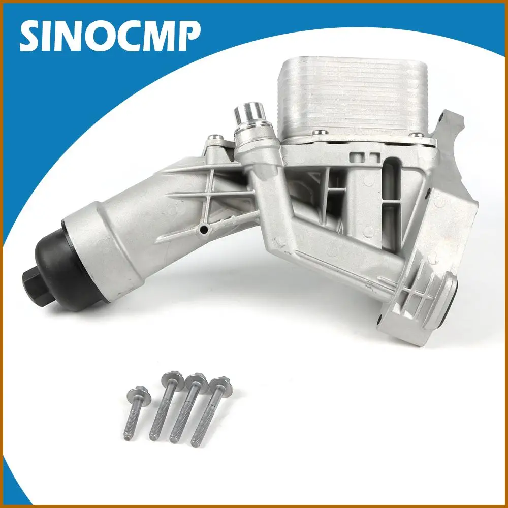 

Engine Oil Filter Housing 11428596283 for BMW 230i 320i 330e 330i 430i 530i 530e F20 F22 F30 F36 G30 Aluminum Aftermarket