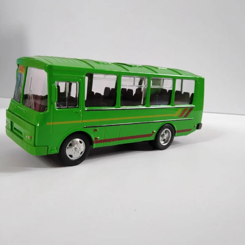 

1:43 Scale Foreign Trade Export Bus Car Simulation Alloy Children's Toy Model Gift Souvenir Scene Display Classic Collection