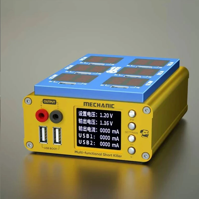 

MECHANIC Mobile Phone Repair, Multi-Function Burn-In Artifact Motherboard Short Circuit Detection, Battery-Free Boot