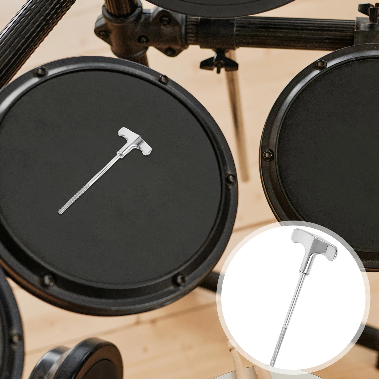 

Drum Kit Accessories Percussion Key Tuner Lugs Parts Jazz Keys for Tuning Drums Compact Rack