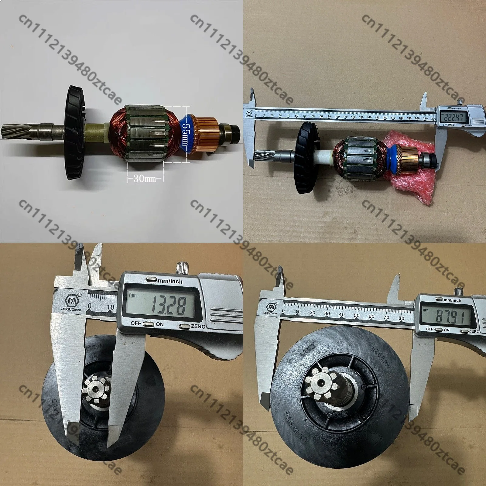 Original Rotor N585925 for DEWALT D25733K D25873K Electric Hammer Power Tool Parts