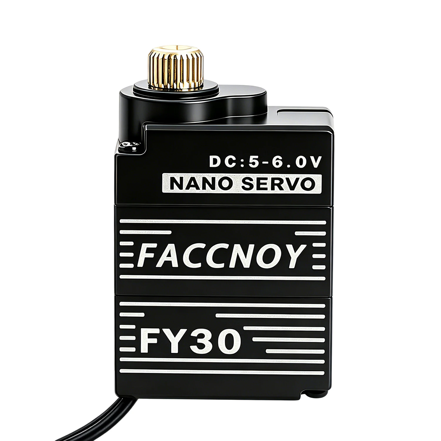 FY30 Aluminum Nano Digital Servo with Servo Saver Metal Gear Brushed 1.3kg 0.05sec for 1/30 Axial SCX30 RC Crawler Upgrade Parts