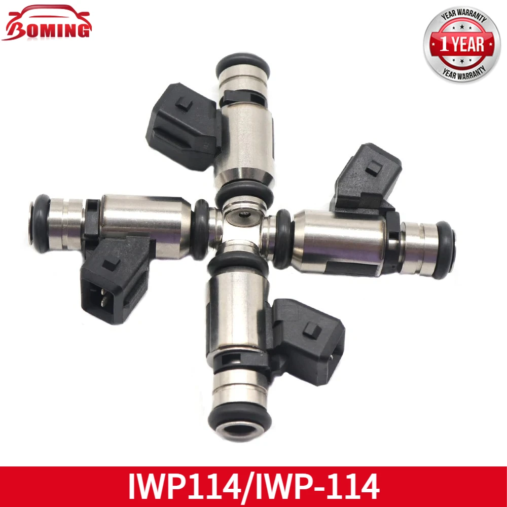 Injetores de Combustível para Carro 4PCS IWP-114 IWP114 IWP 114 Compatíveis com Volkswagen Golf Parati Polo Saveiro GIII Santana 1.8L 1995-2010