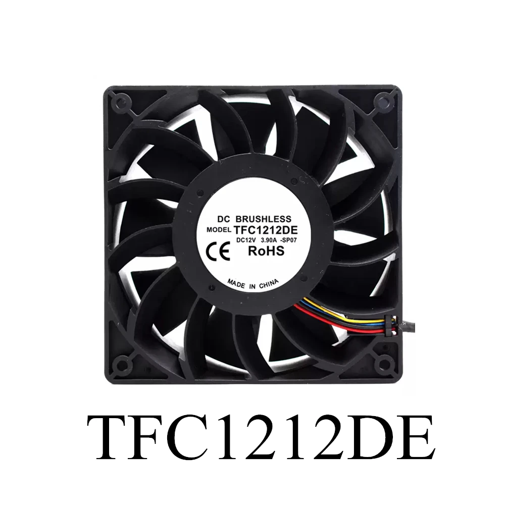 Cooling Fan TFC1212DE DC 12V 3.9A 46.8W 12038 120x120x38mm