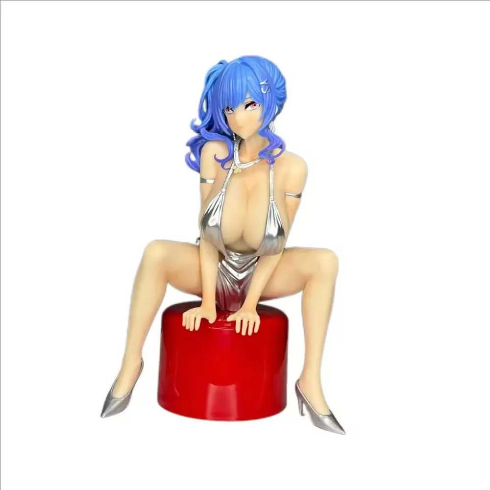 

20cm Azur Lane Uss St. Louis Sitting Position Game Girl Figure Model Statue Boy Collection Desktop Decoration Ornament Toys Gift