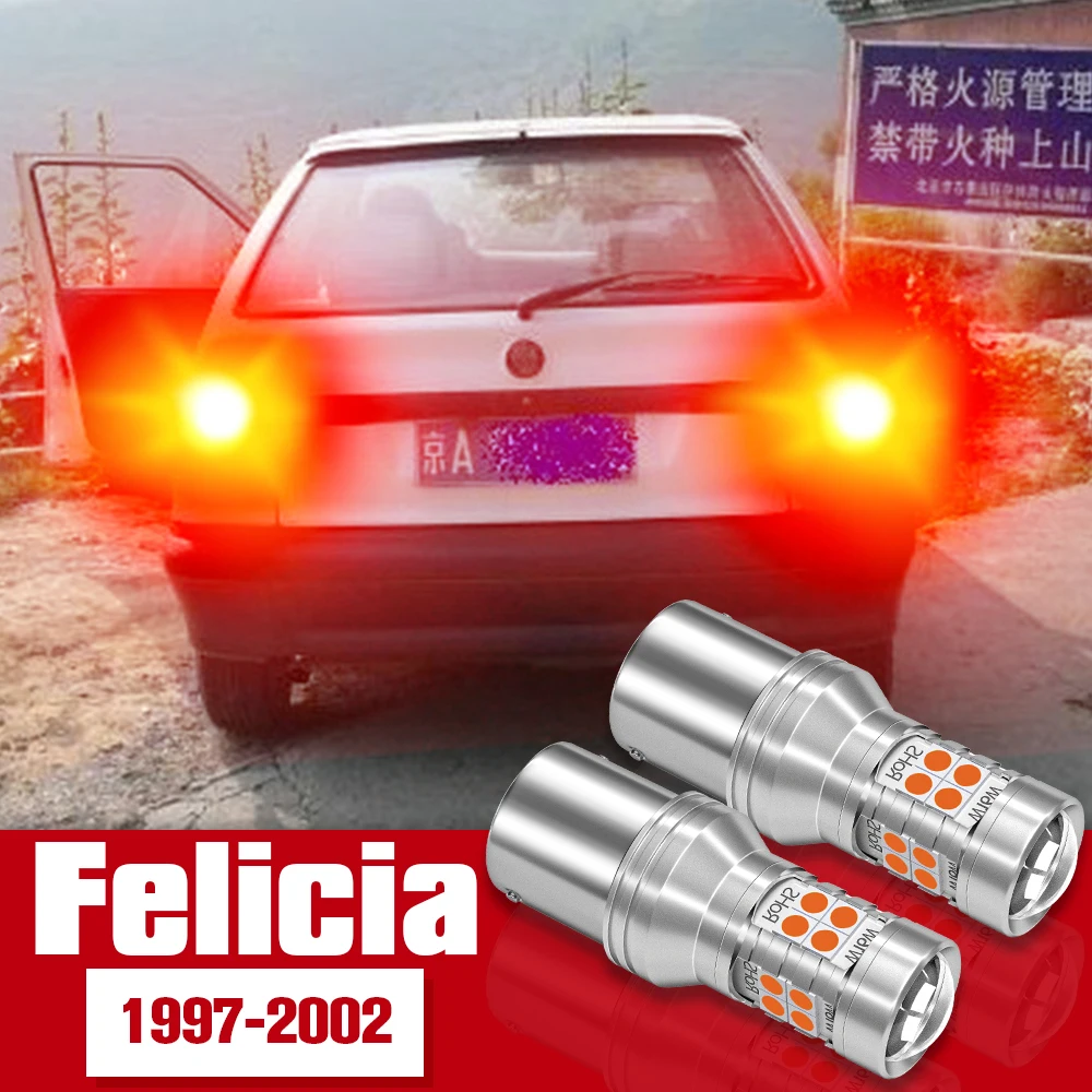 

2pcs LED Accessories Brake Light Bulb Lamp For Skoda Felicia 1997-2002 1998 1999 2000 2001