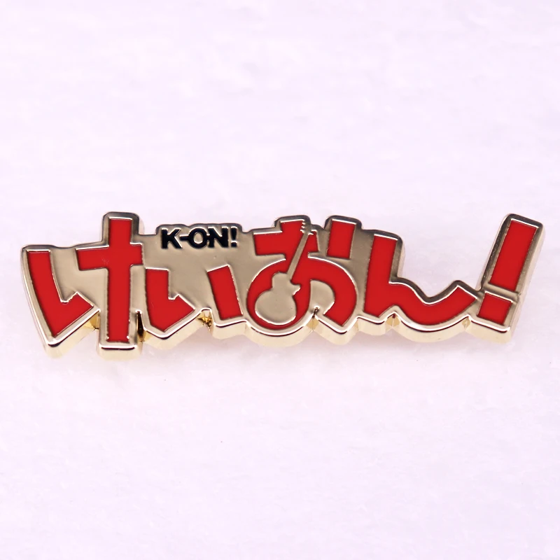 Japanese Manga Series K-On Badge Enamel Pin Brooch Jewelry Backpack Decorate Otaku Gift