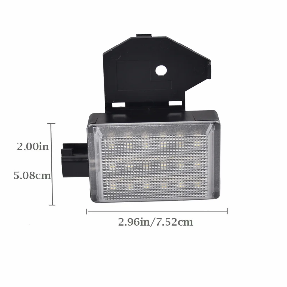 سيارة LED أضواء تحت غطاء محرك السيارة مقصورة فائدة مصباح ل جيب شيروكي رانجلر دودج رام 1500 2500 3500 4500 5500 كرايسلر #3