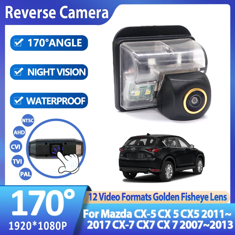 

Car Waterproof HD Rear View Camera Car Monitoring Parking System Reverse For Mazda CX-5 CX 5 CX5 2011~2017 CX-7 CX7 2007~2013