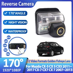 Car Waterproof HD Rear View Camera Car Monitoring Parking System Reverse For Mazda CX-5 CX 5 CX5 2011~2017 CX-7 CX7 2007~2013