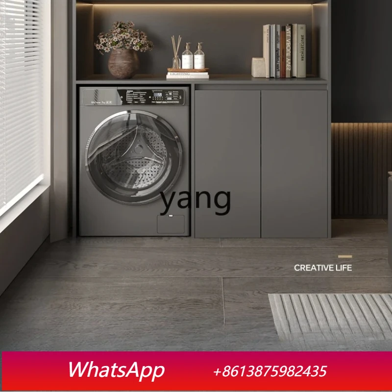 LH   Balcony Cabinet Washing Machine Integrated Cabinet Honeycomb Aluminum Moisture-proof Housekeeping Cabinet