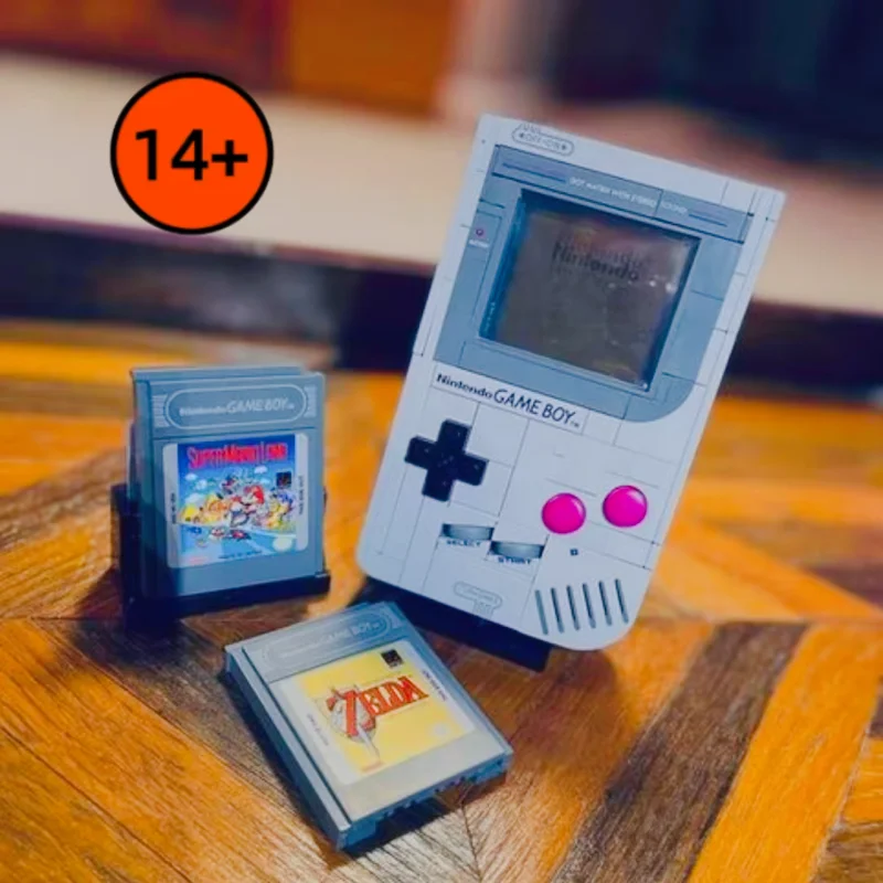 Nouveauté 2026 : Briques de construction créatives 421 pièces, Console de jeu rétro 72046, Ensemble de jouets à assembler pour cadeaux d'anniversaire et de festival