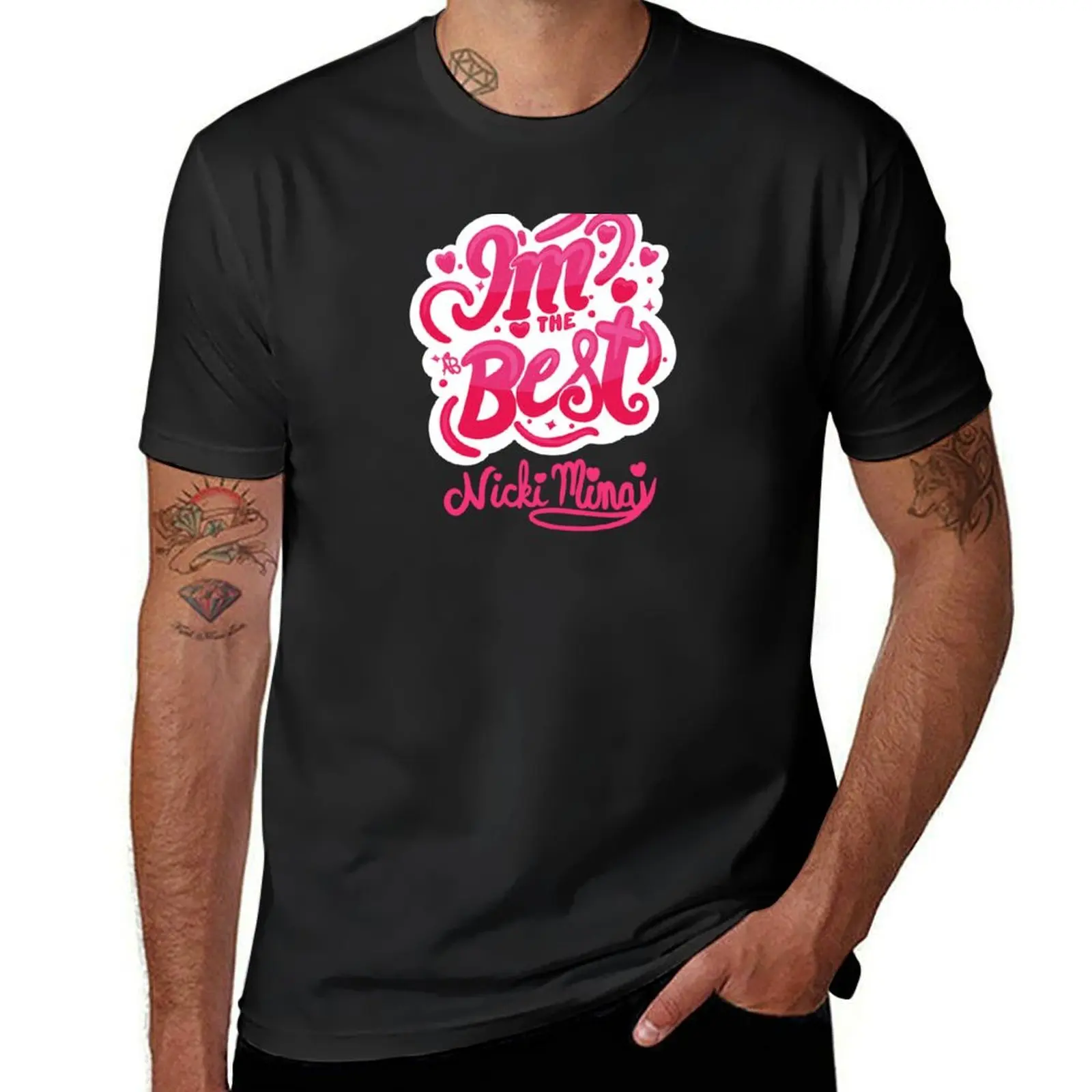 I’m the Best, Nicki Minaj T-Shirt summer clothes blanks fitted t shirts for men