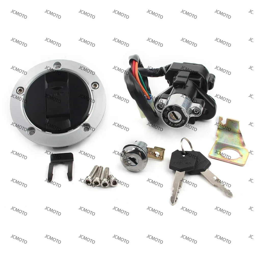 

Ignition Switch Fuel Gas For Suzuki GSXR 600 750 1000 GSX/GSF 650 1250 650 GSF1200 SFV650 SV650/1000 Tank Cap Lock Key Set