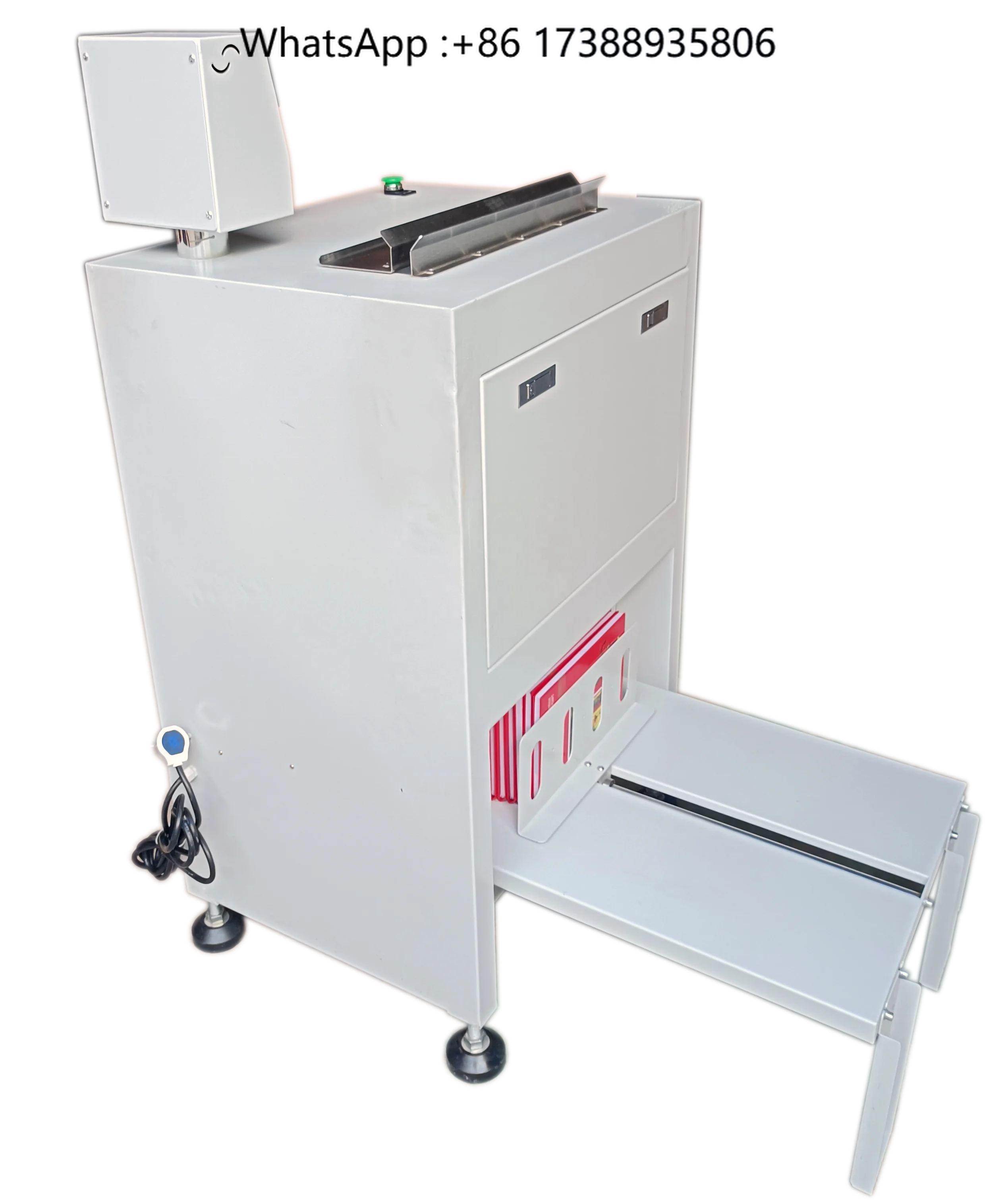 Made in China High Quality Hard Cover Book Pressing & Book-Groove Creasing Machine