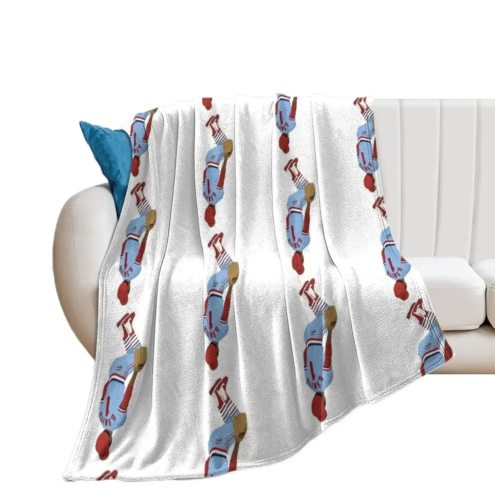 

Ozzie Smith Throw Blanket Flannel Beach For Baby heavy to sleep Blankets