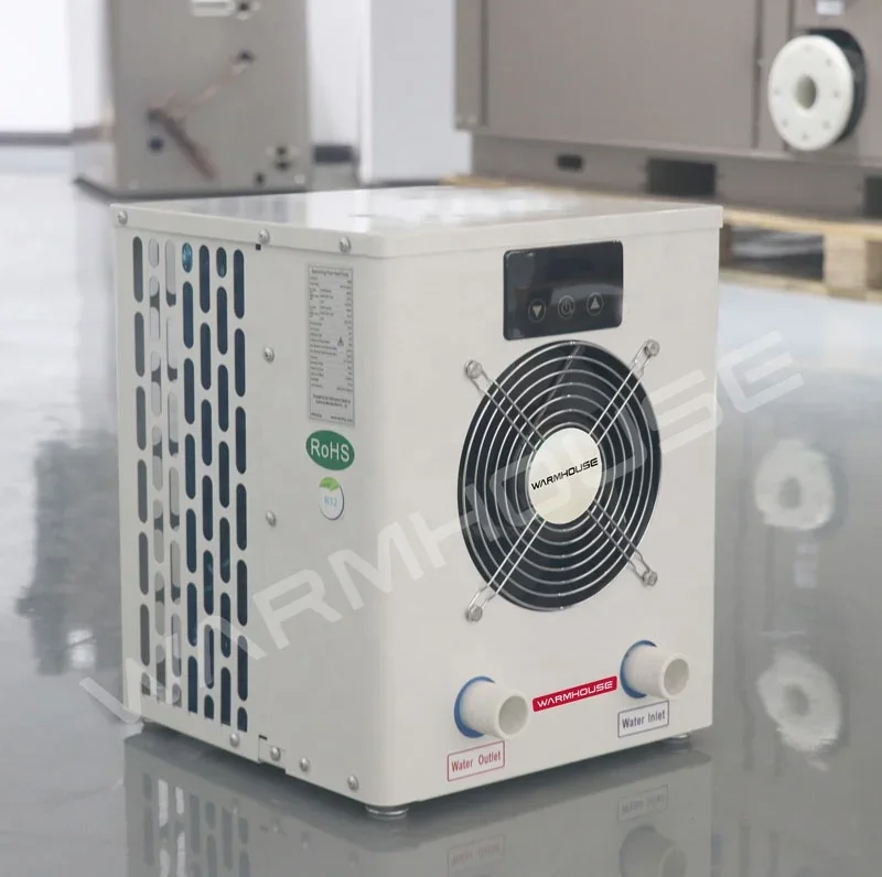 2024 Wholesale Metal Swimming Pool Heat Pump 60Hz 50Hz R32 R410A Mini Small Pool Heater