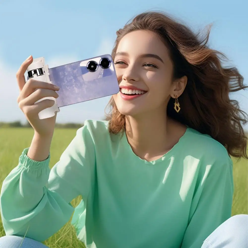 Video Creator Selfie Stick 360 Degree Rotation Bluetooth Selfie Stick with Remote Control for Height Adjustable Selfies Vlogs