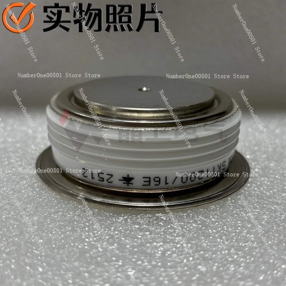 SKT1200/16E SCR Thyristor 1600V 1200A 30KA Disc Type Double Side Cooling Power Rectifier