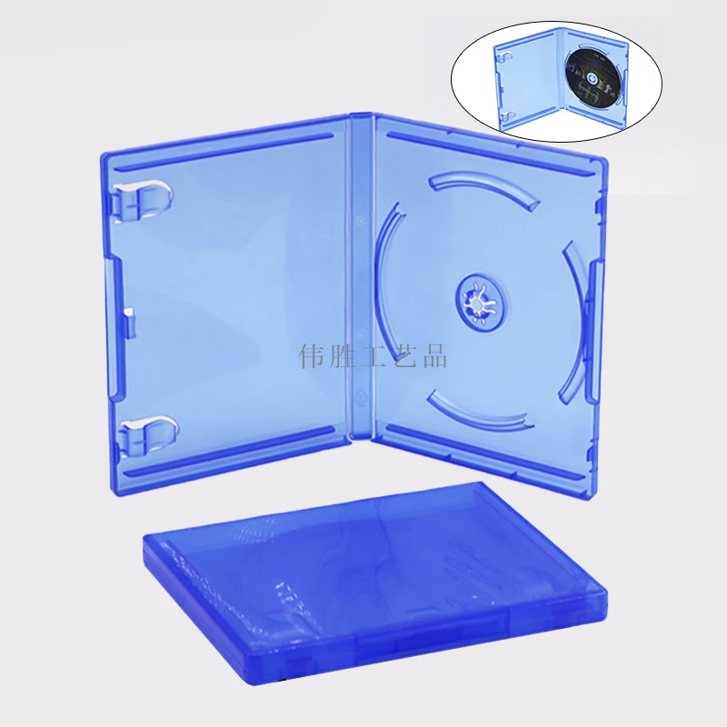 Cd Case Cd Opbergdoos 1Pc Blu-Ray Vervanging Game Hoesjes Beschermende Doos Voor Ps4 Ps5 Cd Dvd-Schijven Opbergbeugel Doos