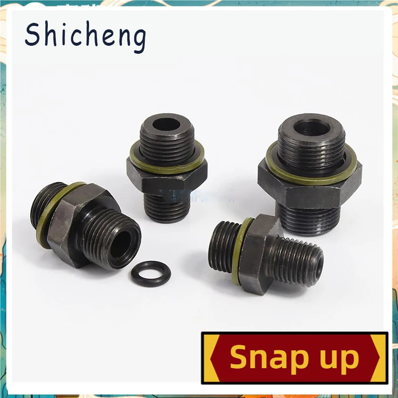 

M12 14 16 18 22 33 36*1.5 Metric Hydraulic Connector Accessories Hydraulic Excessive Connector Type A Flat Head Connector