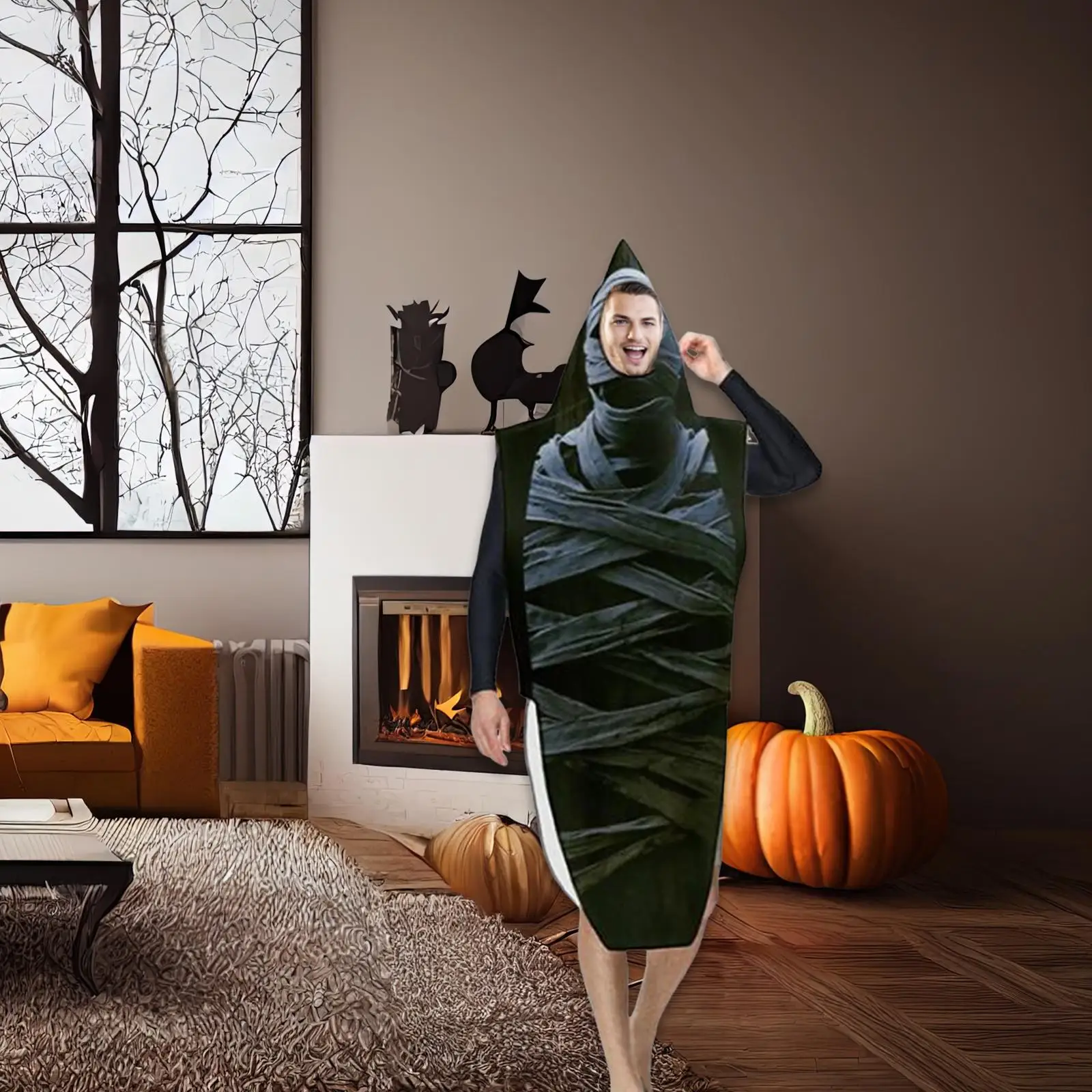 

Halloween Knife Costume Women Men Novelty Comfortable Cosplay Apparel for Masquerade Events Holiday Role Playing Party Supplies