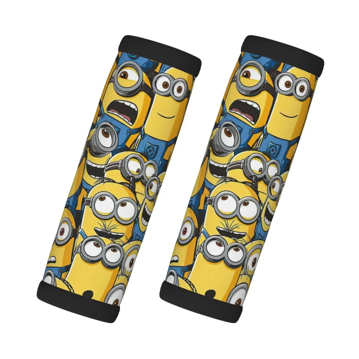 

Custom M-Minions Anime Cute Luggage Handles Wrap Grips 2 Pcs Handle Grip For Travel Bag Luggage Suitcase Airplane Comfortable