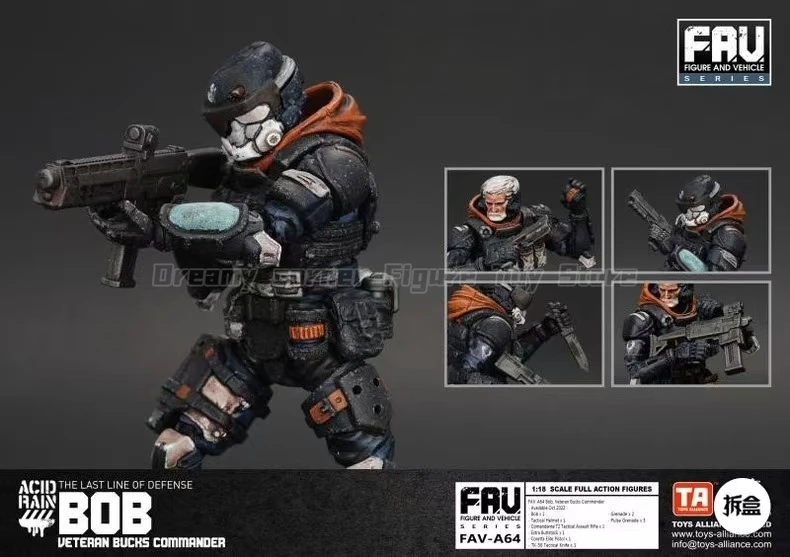 

【В наличии】Кwaste Rain War FAV-A64 JACK ONE-MAN ARSENAL 3,75-дюймовые ФИГУРЫ В МАСШТАБЕ 1/18 ПОЛНЫЕ АГЦИОННЫЕ ФИГУРЫ