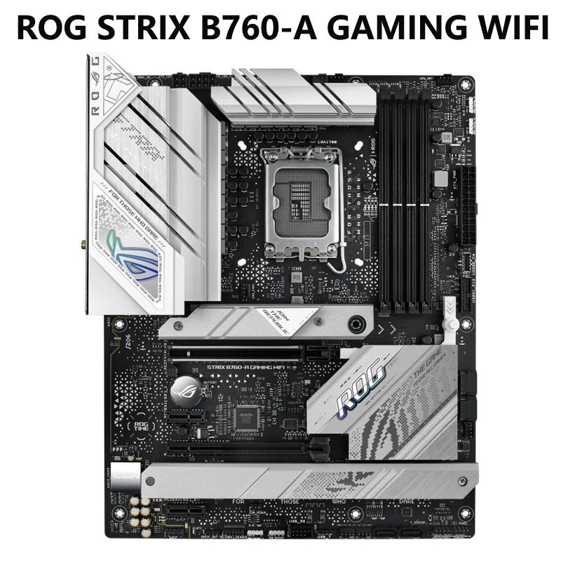 ASUS ROG STRIX B760-A GAMING WiFi Motherboard DDR5 For Intel Platform With GEN 5.0 PCIE WiFi 6E USB3.2 GEN 2X2