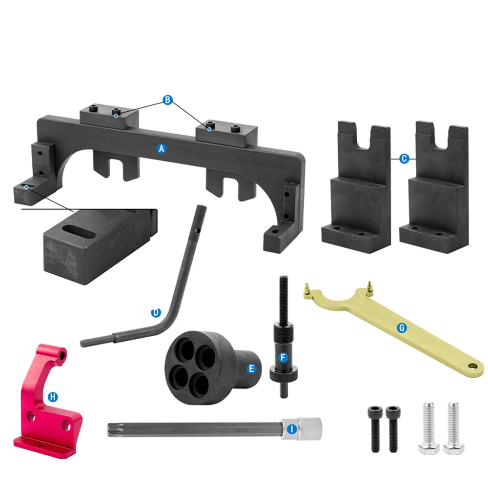 Camshaft Engne Timing Tool Set For BMW B37 B38 B47 B48 B58 with T60 Socket