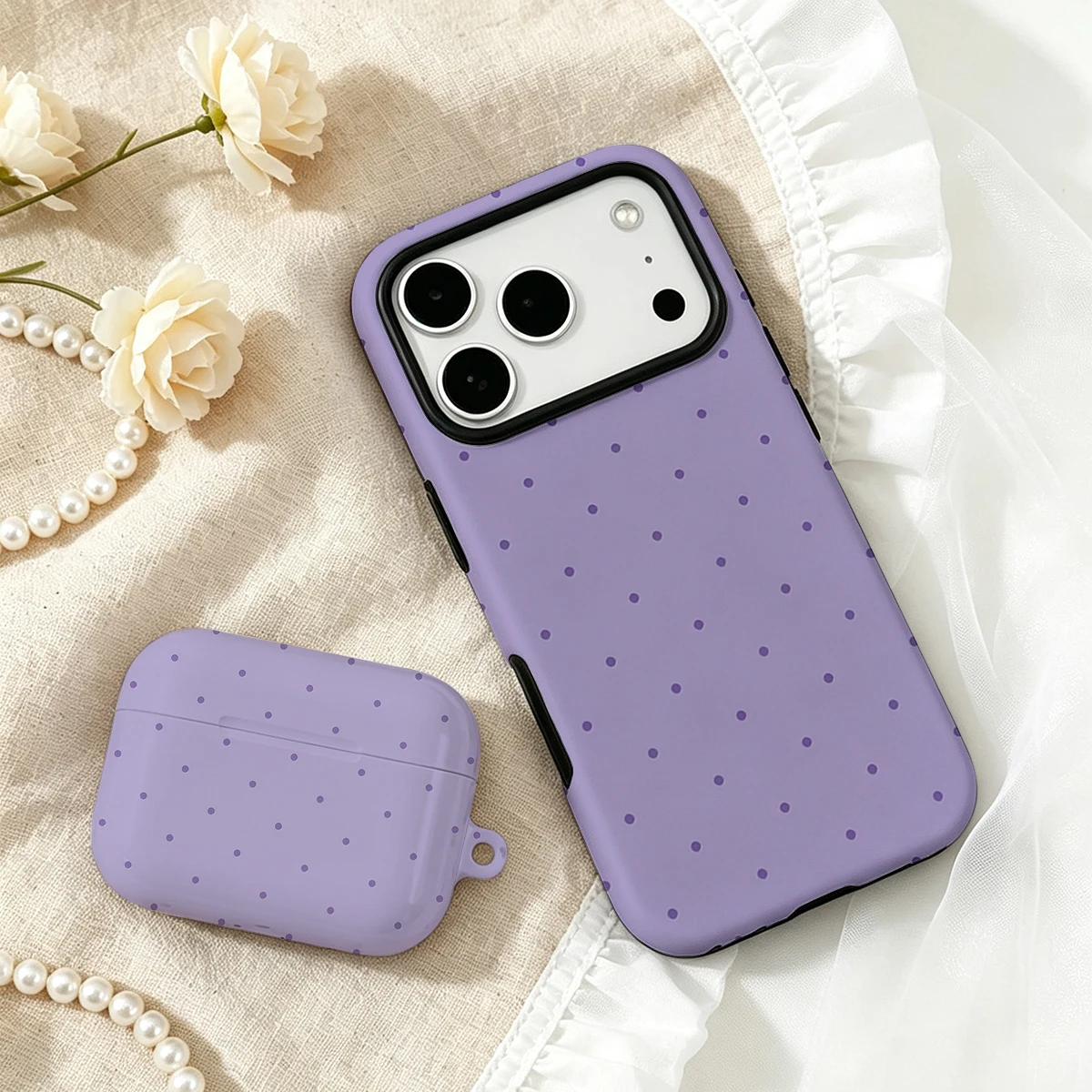 2 in 1 Pink Purple Stripes For - Airpod Case Cover ulasan dan harga