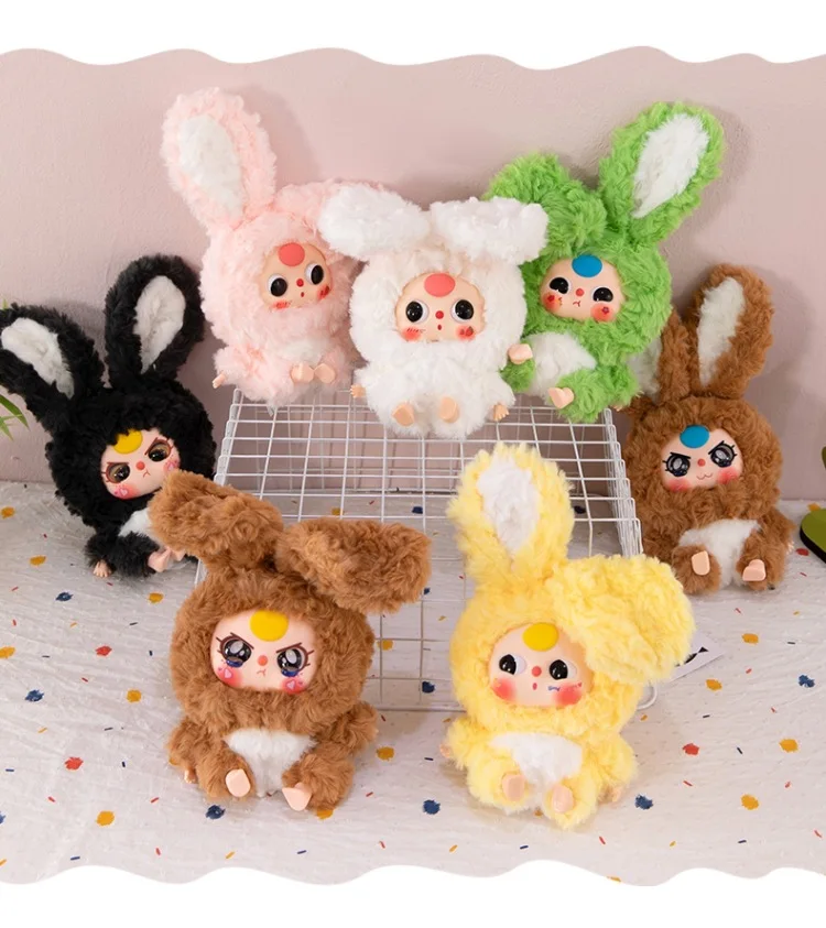 لعبة قطيفة للأطفال بعمر ثلاث سنوات من سلسلة مدينة أرنب الزنبق دمية لطيفة من الفينيل للأطفال بعمر ثلاث سنوات #2